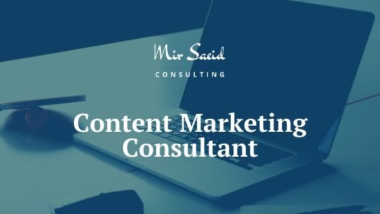 Content Marketing Consultant