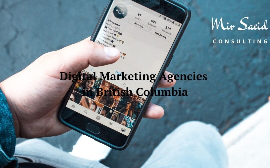 Top 10 Digital Marketing Agencies in British Columbia